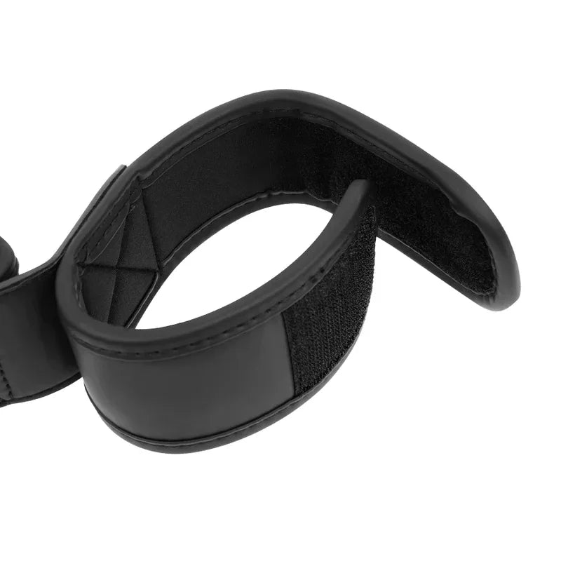 FETISH SUBMISSIVE Spreizstange – verstellbar, Neopren & veganes Leder - Vanelion Paradise