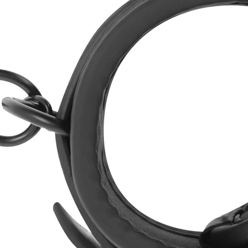 FETISH SUBMISSIVE - HAND- UND KNÖCHEL-HANDSCHELLEN-SET MIT NEOPREN-FUTTER - Vanelion Paradise