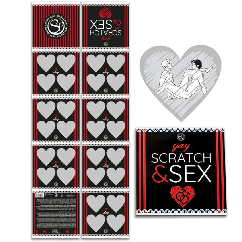 SECRETPLAY - SCRATCH & SEX GAY PAARE SPIEL (ES/EN/FR/PT/DE) - Vanelion Paradise