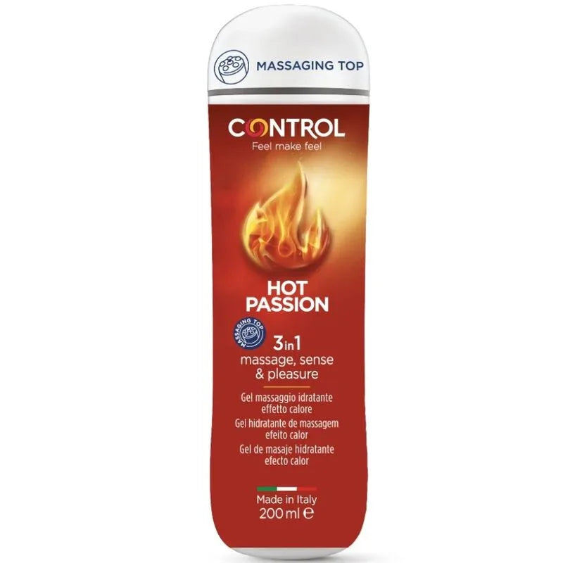 CONTROL - HOT PASSION 3 IN 1 GEL 200 ML - Vanelion Paradise