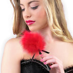 SECRETPLAY - RED MARABOU DUSTER - Vanelion Paradise