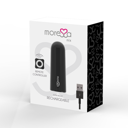 MORESSA - NIX VIBRATOR FERNBEDIENUNG SCHWARZ