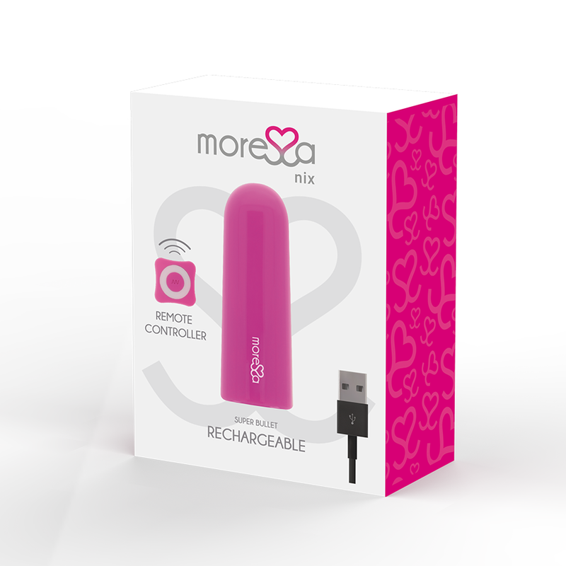 MORESSA - NIX VIBRATOR FERNBEDIENUNG ROSA