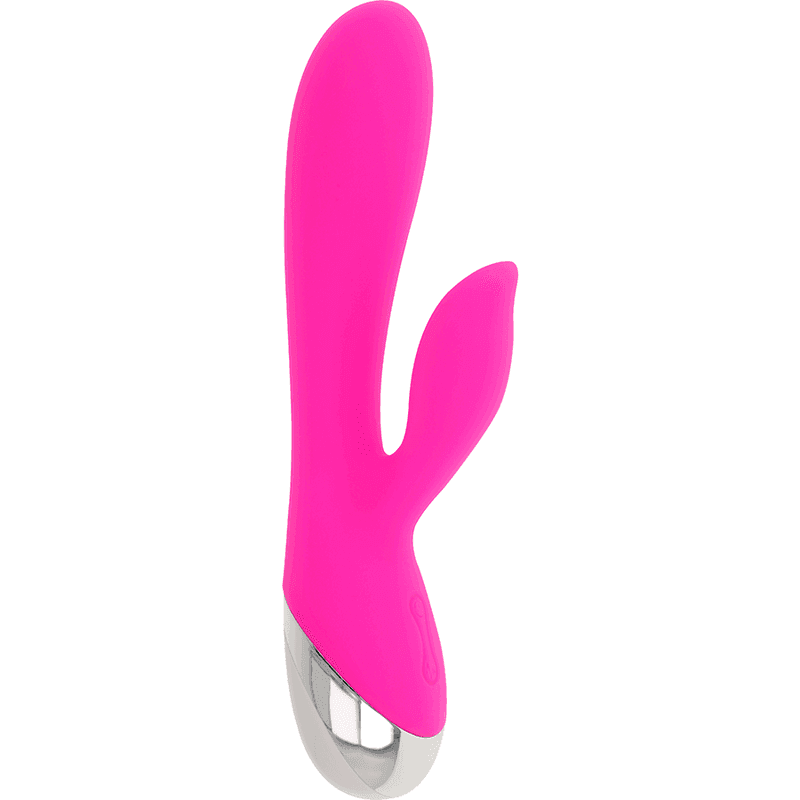 OHMAMA - VIBRATOR MIT KANINCHEN 10 VIBRATIONSMODI 19 CM - Vanelion Paradise