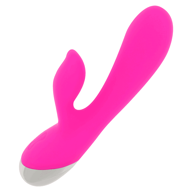OHMAMA - VIBRATOR MIT KANINCHEN 10 VIBRATIONSMODI 19 CM - Vanelion Paradise