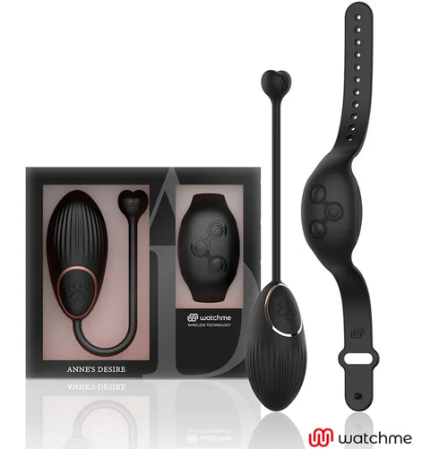 ANNE'S DESIRE - EGG FERNBEDIENUNGSTECHNOLOGIE WATCHME SCHWARZ - Vanelion Paradise