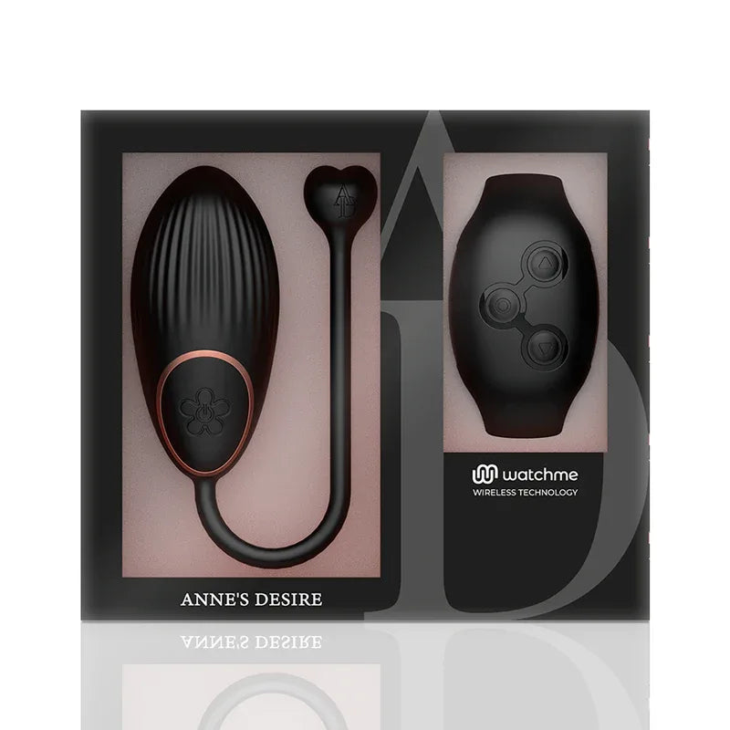ANNE'S DESIRE - EGG FERNBEDIENUNGSTECHNOLOGIE WATCHME SCHWARZ - Vanelion Paradise