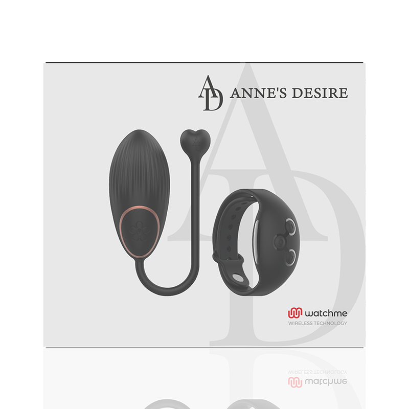 ANNE'S DESIRE - EGG FERNBEDIENUNGSTECHNOLOGIE WATCHME SCHWARZ