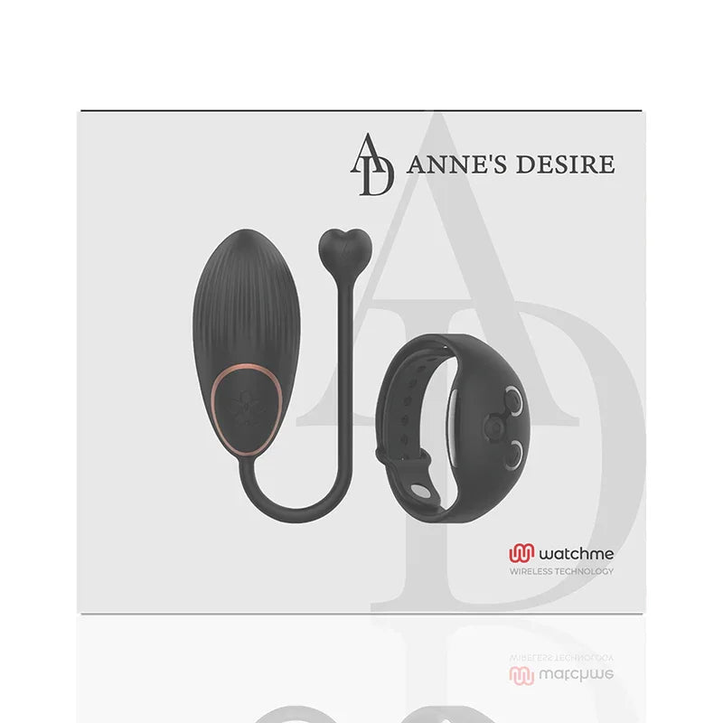 ANNE'S DESIRE - EGG FERNBEDIENUNGSTECHNOLOGIE WATCHME SCHWARZ - Vanelion Paradise