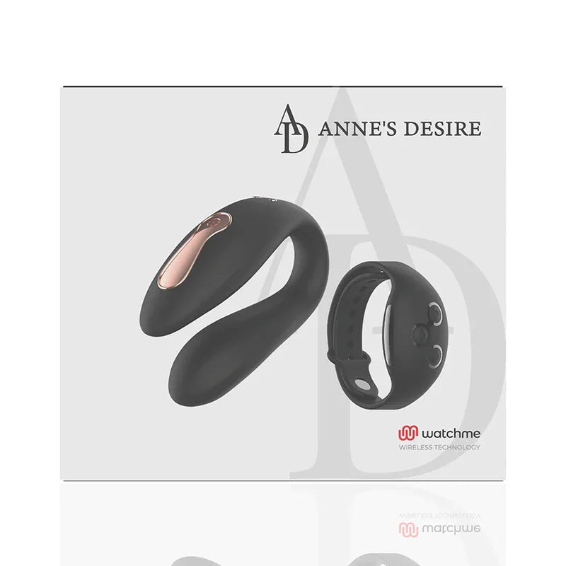 ANNE'S DESIRE - DUAL PLEASURE TECNOLOG A WATCHME BLACK - Vanelion Paradise