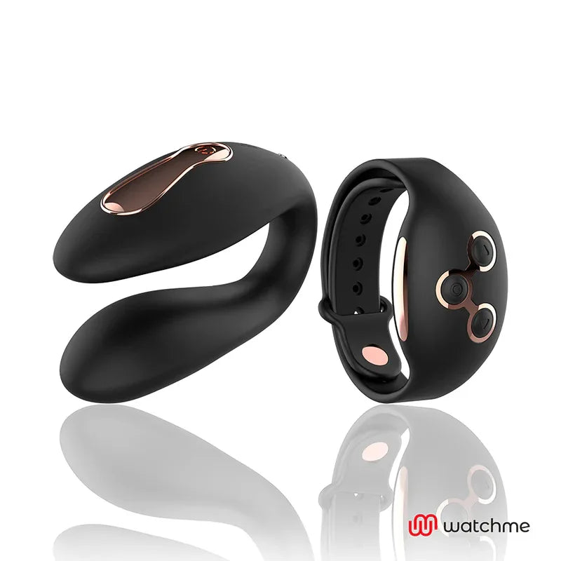 ANNE'S DESIRE - DUAL PLEASURE TECNOLOG A WATCHME SCHWARZ/GOLD - Vanelion Paradise