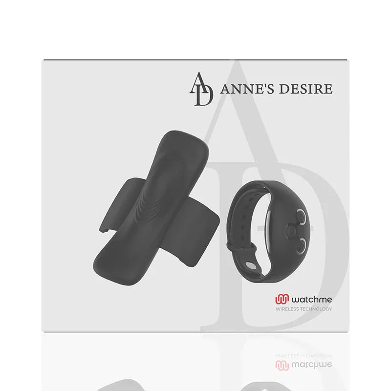 ANNE'S DESIRE - PANTY PLEASURE TECNOLOG A WATCHME BLACK - Vanelion Paradise