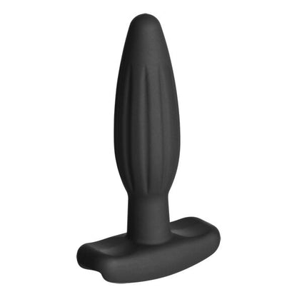 ELECTRASTIM - SILIKON SCHWARZ ROCKER BUTT PLUG KLEIN