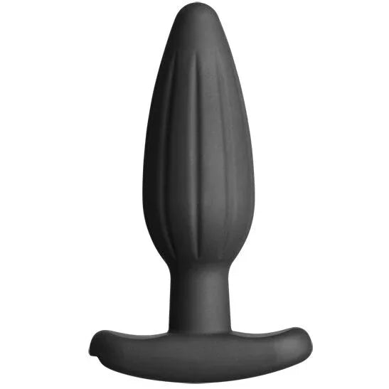 ELECTRASTIM - SILIKON SCHWARZ ROCKER BUTT PLUG MITTEL - Vanelion Paradise