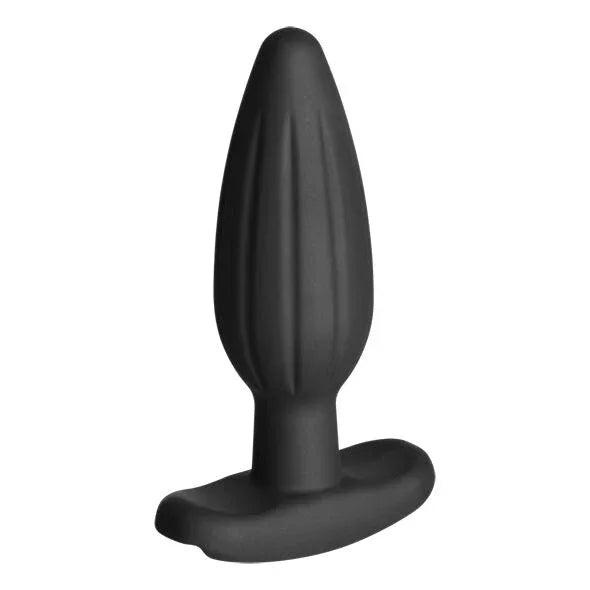 ELECTRASTIM - SILIKON SCHWARZ ROCKER BUTT PLUG MITTEL - Vanelion Paradise