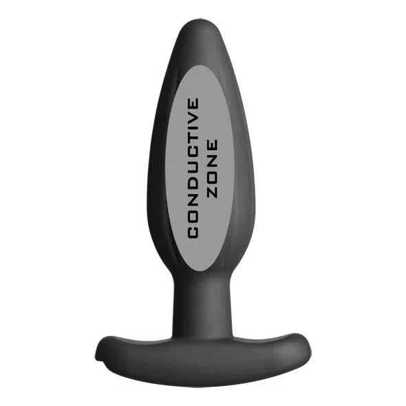 ELECTRASTIM - SILIKON SCHWARZ ROCKER BUTT PLUG MITTEL - Vanelion Paradise