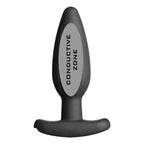 ELECTRASTIM - SILIKON SCHWARZ ROCKER BUTT PLUG MITTEL - Vanelion Paradise