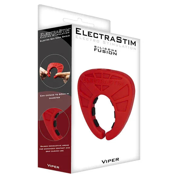 ELECTRASTIM - SILIKON FUSION VIPER COCK SHIELD - Vanelion Paradise