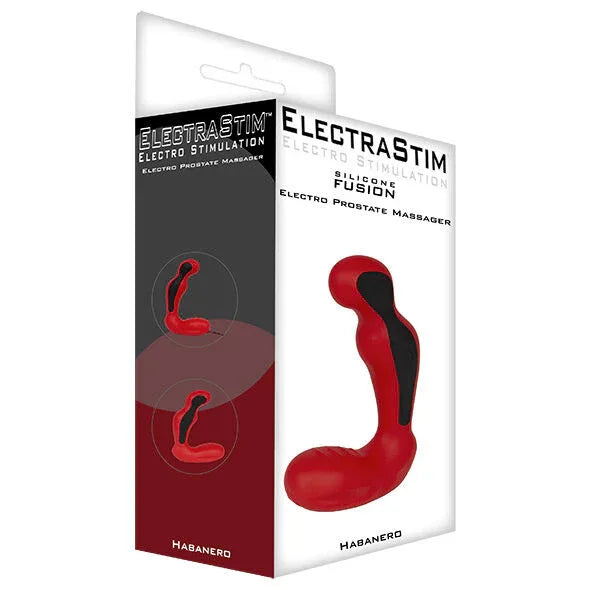 ELECTRASTIM - SILIKON FUSION HABANERO PROSTATAMASSAGER - Vanelion Paradise