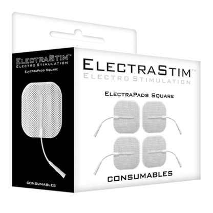 ELECTRASTIM - QUADRATISCHE SELBSTKLEBENDE PADS