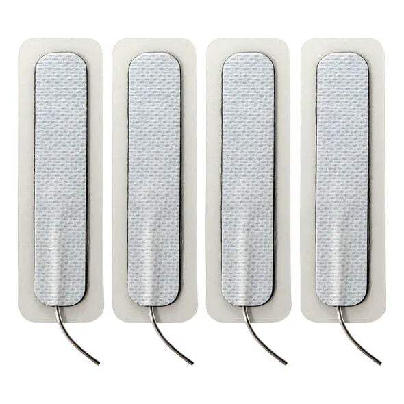 ELECTRASTIM - 4 X LANGE SELBSTKLEBENDE PADS 1.5 CM X 7.5 CM - Vanelion Paradise
