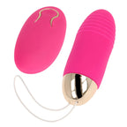 OHMAMA - VIBRIERENDES EI MIT FERNBEDIENUNG 10 GESCHWINDIGKEITEN ROSA - Vanelion Paradise
