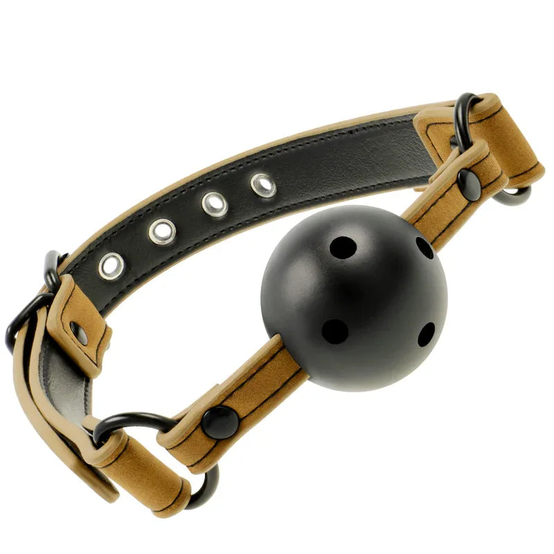 FETISH SUBMISSIVE ORIGIN – Atmungsaktiver Ballknebel (vegan) - Vanelion Paradise