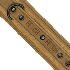 FETISH SUBMISSIVE ORIGEN - VEGANE LEDERHANDSCHELLEN MIT NEOPRENFUTTER - Vanelion Paradise