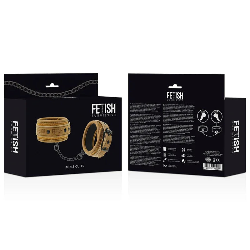 FETISH SUBMISSIVE ORIGEN Fesselmanschetten – vegan, nickelfrei, Neopren - Vanelion Paradise