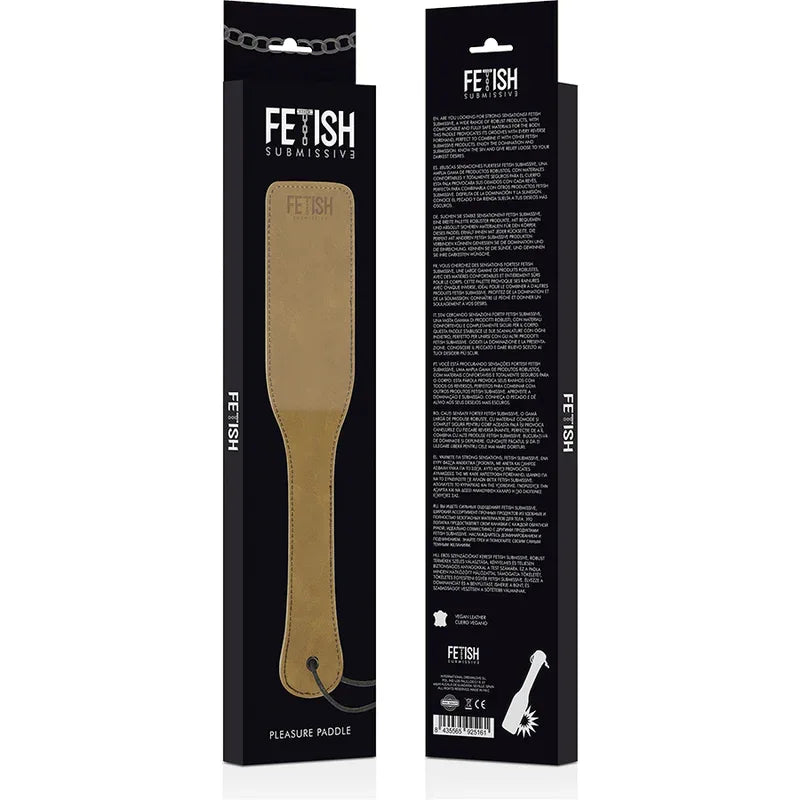 FETISH SUBMISSIVE ORIGIN Peitsche – veganes Leder, robust & präzise - Vanelion Paradise