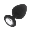 OHMAMA - DIAMANT-ANALSPlug aus SILIKON, GRÖSSE S 7 CM - Vanelion Paradise