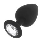 OHMAMA - DIAMANT-ANALSPlug aus SILIKON, GRÖSSE M 8 CM - Vanelion Paradise