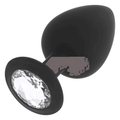 OHMAMA - DIAMANT-ANALSPlug aus SILIKON, GRÖSSE L 9 CM - Vanelion Paradise