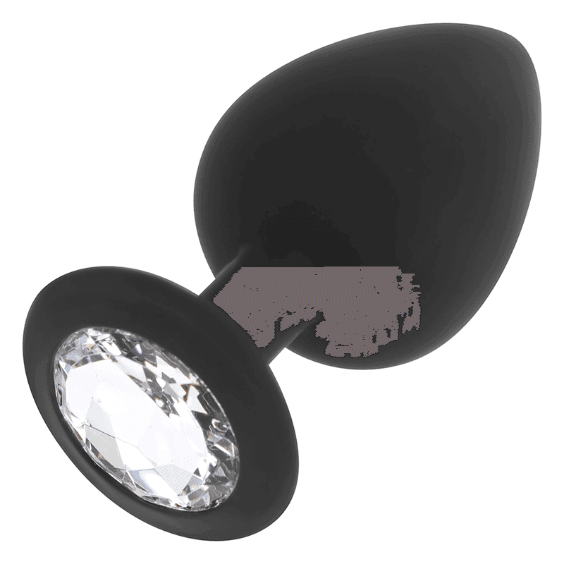 OHMAMA - DIAMANT-ANALSPlug aus SILIKON, GRÖSSE L 9 CM - Vanelion Paradise