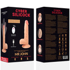 CYBER SILICOCK - FERNBEDIENUNG REALISTISCH MR JOHN 23.88 CM -O- 4.3 CM - Vanelion Paradise