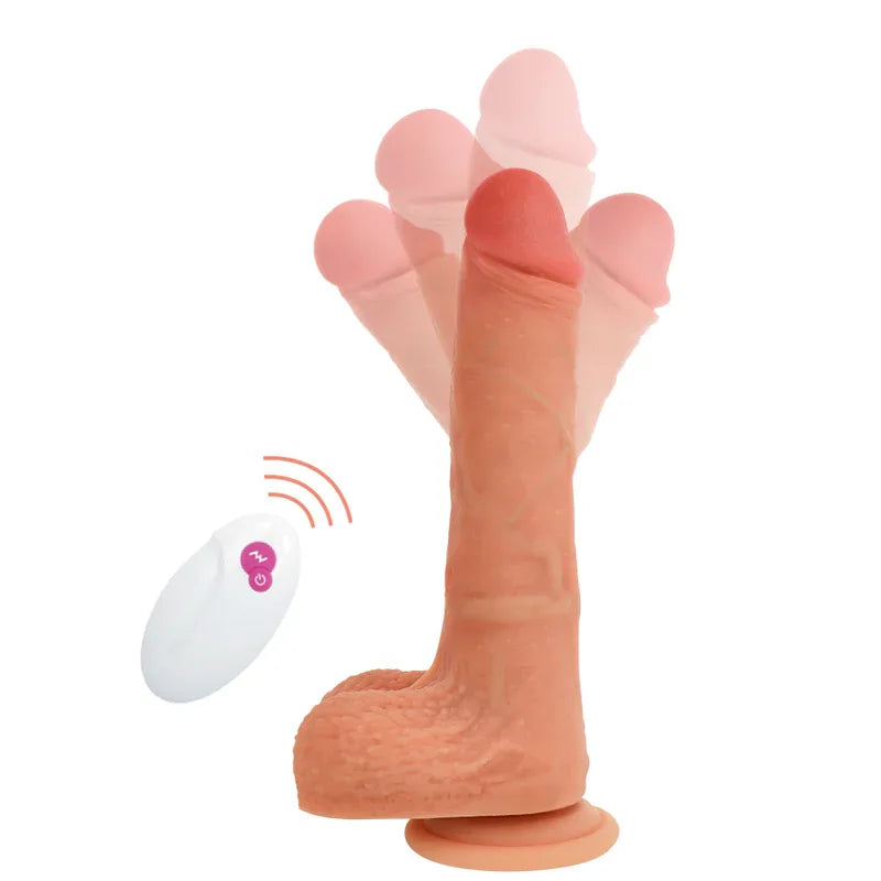 CYBER SILICOCK - FERNBEDIENUNG REALISTISCH MR RICK 20.9 CM -O- 4 CM - Vanelion Paradise