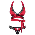 OBSESSIVE - SENSUELIA SET ZWEITEILIG ROT XXL - Vanelion Paradise