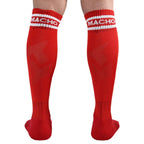 MACHO - LANGE SOCKEN EINHEITSGRÖSSE SCHWARZ - Vanelion Paradise