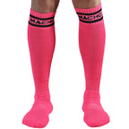 MACHO - LANGE SOCKEN EINHEITSGRÖSSE SCHWARZ - Vanelion Paradise
