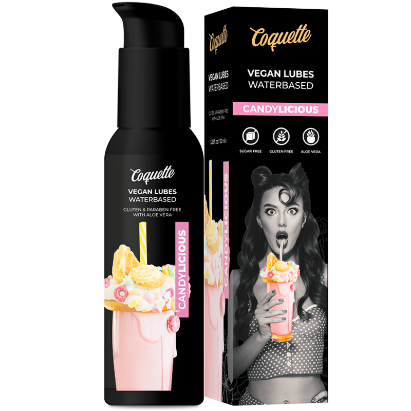 COQUETTE CHIC DESIRE - PREMIUM EXPERIENCE CANDYLICIOUS VEGANES SCHMIERMITTEL 100ML