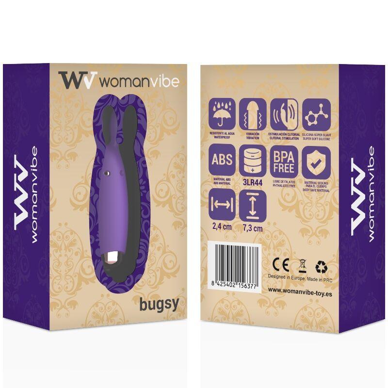 WOMANVIBE - BUGSY SILICONE STIMULATOR