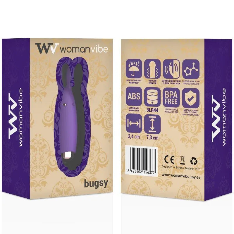 WOMANVIBE - BUGSY SILICONE STIMULATOR - Vanelion Paradise