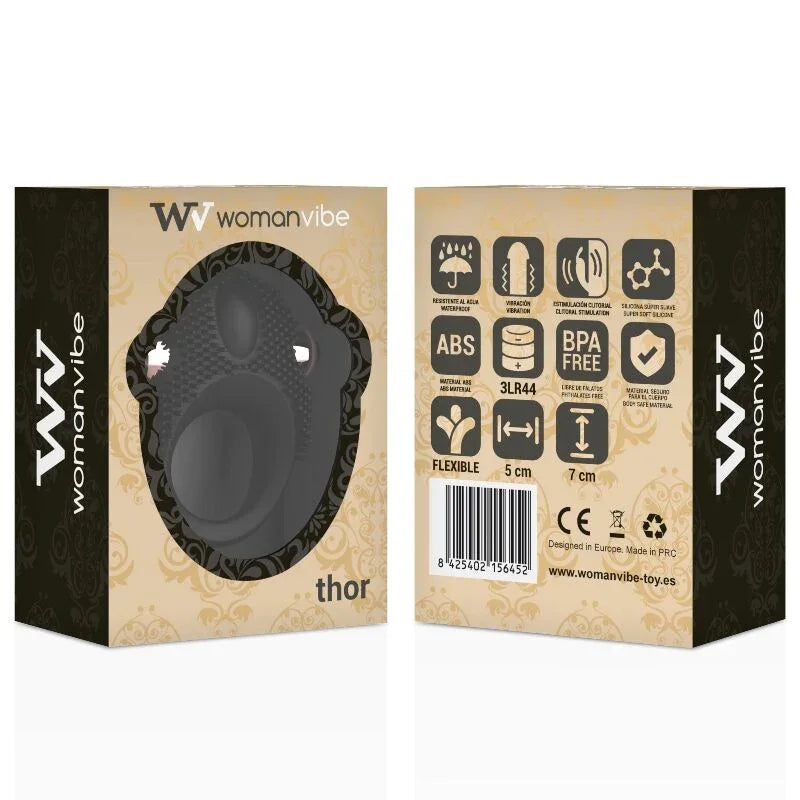 WOMANVIBE - THOR SILICONE VIBRATOR RING - Vanelion Paradise