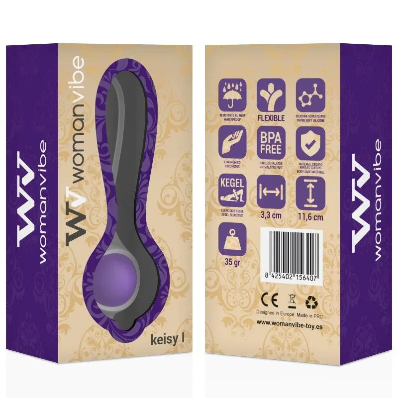 WOMANVIBE - KEISY I BALL GEISHA SILICONE - Vanelion Paradise