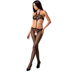 PASSION - WOMAN BS080 BODYSTOCKING SCHWARZ EINE GRÖSSE - Vanelion Paradise