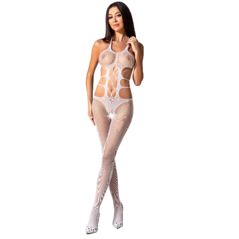 PASSION - WOMAN BS084 BODYSTOCKING SCHWARZ EINE GRÖSSE - Vanelion Paradise