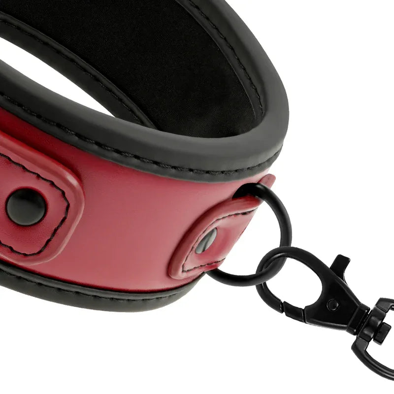 FETISH SUBMISSIVE DARK ROOM - KETTENHALSKETTE MIT NEOPRENFUTTER - Vanelion Paradise
