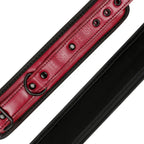 FETISH SUBMISSIVE DARK ROOM - HANDSCHELLEN AUS VEGANEM LEDER MIT NEOPRENFUTTER - Vanelion Paradise