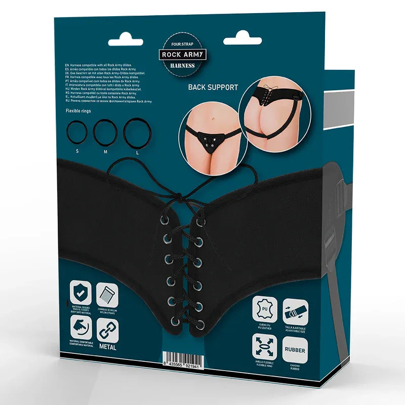 ROCKARMY - VERSTELLBARES GURT UND FLEXIBLE RINGE - Vanelion Paradise