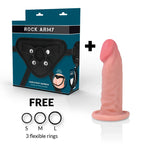 ROCKARMY - GURT + DUAL DENSITY TIGER REALISTISCHER DILDO 14 CM -O- 4.46 CM - Vanelion Paradise
